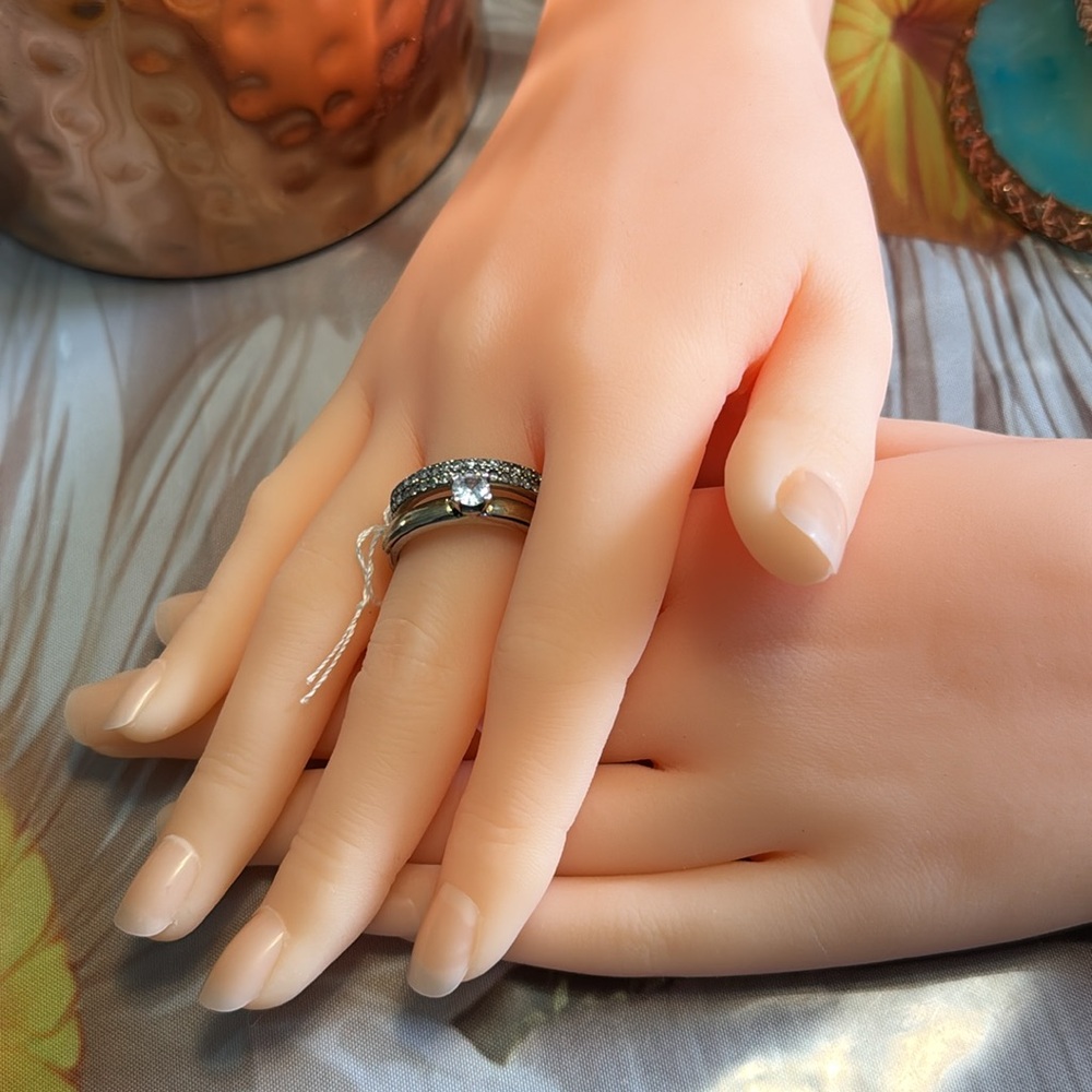 Sterling silver 925 rings set